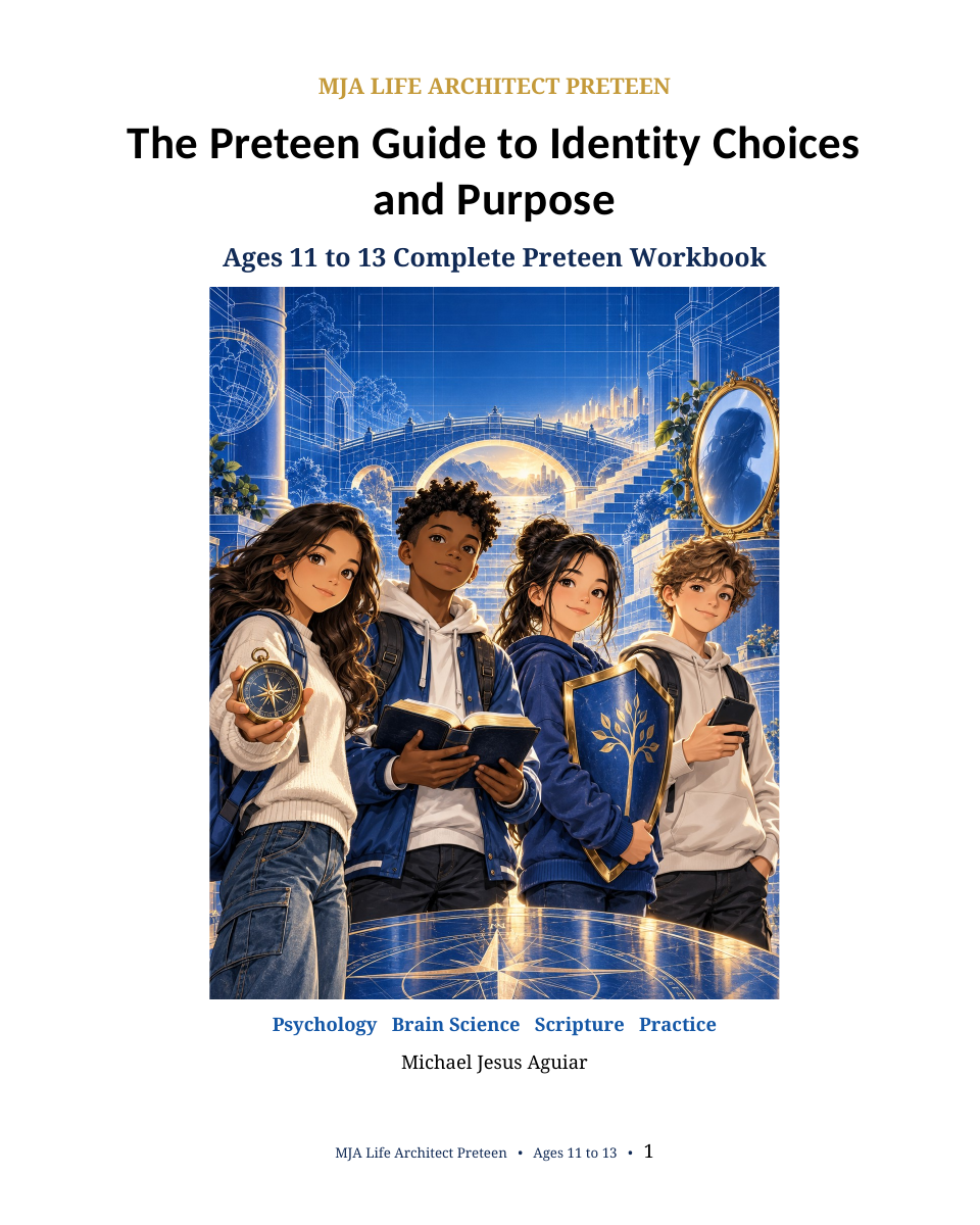 The Preteen Guide to Identity, Choices and Purpose cover